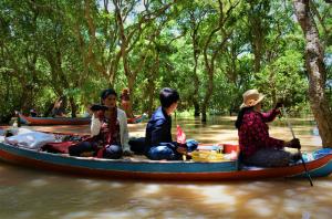 Kampong Phluk,Tonle Sap Lake,Boat Ride,